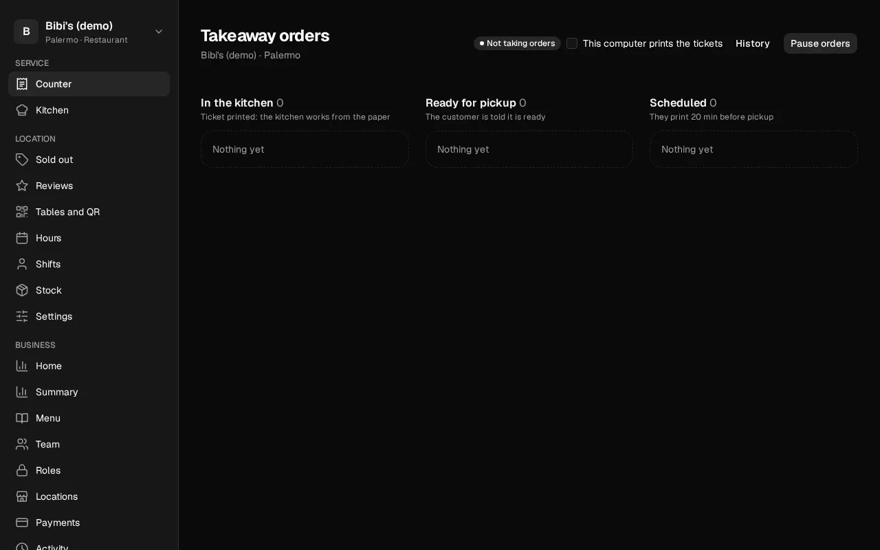 How it looks in the dashboard: The counter